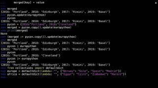 Merging and Updating Dictionaries With | and |= in Python 3.9