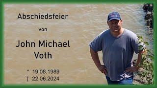 Abschiedsfeier von John Michael Voth