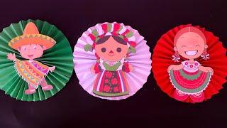 Diy/ ROSETONES PATRIOS DECORACIONES PATRIAS