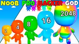 NOOB vs PRO vs HACKER vs GOD - X2 Unicorn Man