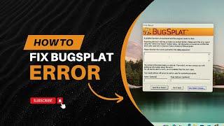How to Fix BugSplat Error in Filmora? #filmora
