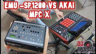 Emu SP 1200 vs Akai MPC X IN SP1200 MODE (quick comparison)