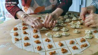 Turkish Manti With Rice! Cooking Regional With Mom