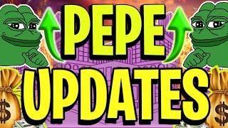 EXCITING NEW PEPE COIN UPDATES YOU DONT WANT TO MISS!