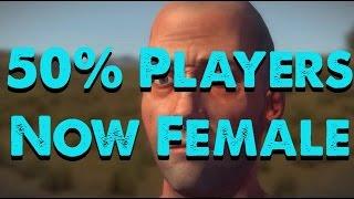 Rust Game Developers Make 50% Of Random Players Into Female Characters!