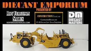 Diecast Masters Core Classics Caterpillar 657G Wheel Tractor-Scraper (Push-Pull)