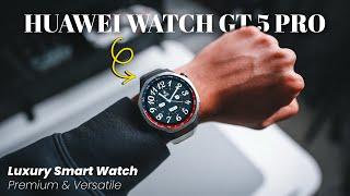 HUAWEI WATCH GT 5 Pro: Now More Premium Than Ever! With Improved Tracking Accuracy! 