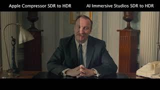 SDR video to HDR video conversion