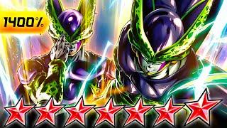 (Dragon Ball Legends) ZENKAI 7, 1400%, 14 STAR REVIVAL CELL! THE BIRTH OF PERFECTION!