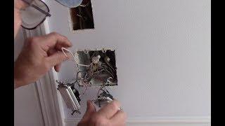 How To Permanently Remove A Light Switch - How To Fix A Hole In The Wall