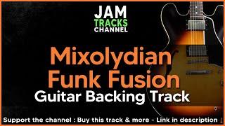 Funk Fusion Guitar Backing Track in E