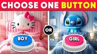 Choose One Button! Boy or Girl Edition ️ Quiz Forest