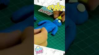 blue de Rainbow Friends de roblox de plastilina #roblox #rainbowfriends #clay #plastilina