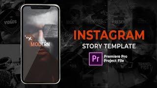 Modern Instagram Story Template | Premiere pro | Free Download