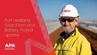 Port Hedland Solar Farm and Battery project update (August 2024)