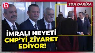 SON DAKİKA! DEM Parti İmralı heyetinin Meclis'te CHP ile görüşmesi başladı!