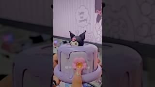 Kuromi Cake Speaker  #sanrio #kuromi #kawaii #cute #unboxing #hellokitty #cinnamoroll