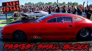 THIS BLOWN CAMARO IS NOW THE FASTEST SMALL BLOCK POWERED CAR IN THE WORLD!