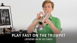 Lessons In 60 Seconds | How To Play Fast on the Trumpet
