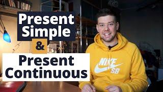 Present Simple & Present Continuous - разница, примеры и правила