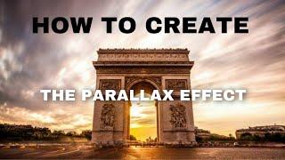 PARALLAX Effect for Drone Shots- How to create!