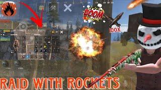 #oxidesurvival island # rocket raid #with vip lot rust mobile gem of survival #