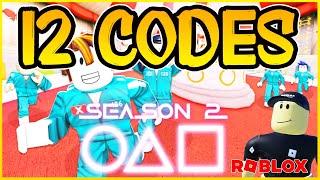 NEW CODES14 WORKING CODES for ️ SQUID GAME ️ SEASON 2️ Roblox 2025