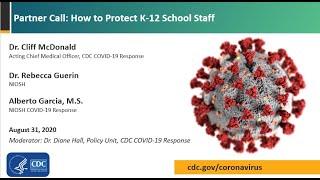 COVID-19 Partner Update: How to Protect K-12 School Staff