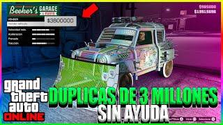 DUPLICAR COCHES SOLO SIN AYUDA "MASIVO PLACAS LIMPIAS" +$3.000.000 - DUPLICATION GLITCH GTA 5 ONLINE