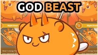TOP 7 GOD Beast Build! - 3284 MMR Season 20 Gameplay | Axie Infinity