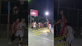 #50 Sta Maria offensive rebound Bang buzzer beater? #basketball #ballislife #viral #trending #video