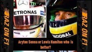 Aryton Senna or Lewis Hamiton who is better? | Raz on F1