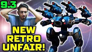 NEW Overpowered! Retro Crisis w/ Retro Reaper Breaking The Live Server | War Robots Mk3 Gameplay WR