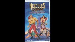 Opening To Hercules & Xena The Animated Movie: The Battle For Mount Olympus 1998 VHS