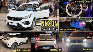 Tata Nexon XE To XZ  Tata Nexon Base To Top Modification  Nilesh Car Accessories