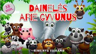 DAINELĖS APIE GYVŪNUS 2021 • Mix • Rinkinys Vaikams • Grojaraštis