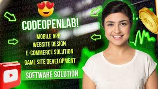 Convert Ideas into Reality: Mobile Apps, Web & Game Applications & Digital Solutions | CODEOPENLAB 