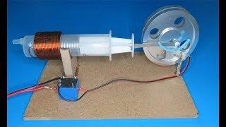 How to make a powerful solenoid engine