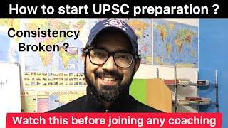 How to start UPSC preparation | Watch this before joining any coaching