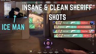 Marved hits INSANE & CLEAN SHERIFF SHOTS... ICE MAN CLUTCH | VALORANT Clips