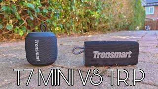 TRONSMART T7 MINI VS TRIP "MONO VS STEREO COMPACT SPEAKER'S"