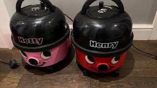 Auction Henrys and other numatics after refurb Henry hoover vacuum cleaner