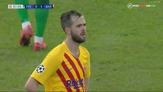 Miralem Pjanić   Vs   Ferencváros   02/12/2020