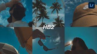 HB2 Sky Aesthetic Filter Preset - Free Lightroom Aesthetic Tone Preset Free Download