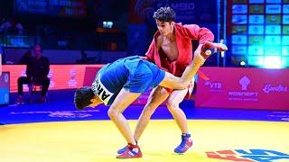 GULISASHVILI Shalva vs AGHUMYAN Armen. Youth male 58 kg. European SAMBO Championships 2023