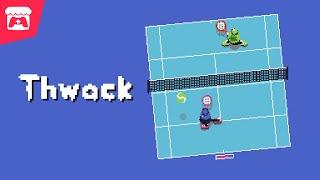 Thwack - Brace yourself for some silly legs in this funky-legged tennis game made for Ludum Dare 51!