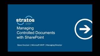 Managing Controlled Documents with SharePoint Online