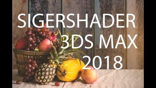 sigershader for 3ds max 2018 100 % step by step easy installation