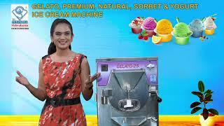 Gelato Making Machine - Natural Icecream Making Machine - +91-98250 23410 - Yes VCS INDIA