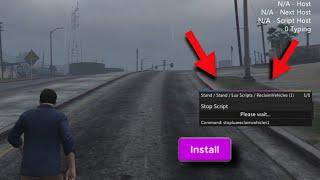 *New* GTA5 HOW TO INSTALL SCRIPTS IN STAND MOD Updated (1.65)